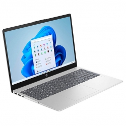 Ноутбук HP 15-fc0000ua 15.6" FHD IPS AG, AMD R5-7520U, 16GB, F1024GB, UMA, DOS, серебристый 825G2EA
