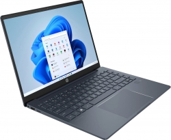 Ноутбук HP Pavilion Plus 14-eh1001ua 14" 2.8K OLED, Intel i7-1355U, 16GB, F1024GB, NVD2050-4, DOS, синий 826S8EA
