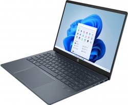 Ноутбук HP Pavilion Plus 14-eh1001ua 14" 2.8K OLED, Intel i7-1355U, 16GB, F1024GB, NVD2050-4, DOS, синий 826S8EA