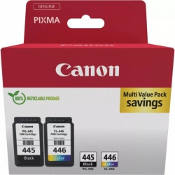 Комплект Canon No.445: Картридж Canon PG-445 Bk/CL-446 кольор. Multi Pack 8283B008