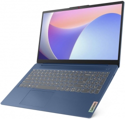 Ноутбук Lenovo IdeaPad Slim 3-15IRH8 15.6" FHD AG, Intel i5-13420H, 16GB, F512GB, UMA, DOS, синий 83EM00KCRA