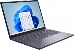 Ноутбук Lenovo IdeaPad Slim 3-15IRU10 15.3" WUXGA AG, Intel Core 3-100U, 16GB, F512GB, UMA, DOS, серый 83KD0015RA