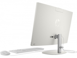 Комп'ютер персональний моноблок HP 240-G10 23.8" FHD IPS AG, Intel i5-1335U, 16GB, F512GB, UMA, WiFi, кл+м, 3р, DOS, білий 885G7EA