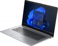 Ноутбук HP Probook 470-G10 17.3" FHD IPS AG, Intel i5-1335U, 16GB, F512GB, NVD550-2, DOS, сріблястий 8A4Y8EA