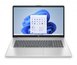 Ноутбук HP 17-cn3015ua 17.3" FHD IPS AG, Intel i5-1335U, 16GB, F512GB, UMA, DOS, сріблястий 8B5Y5EA