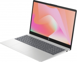 Ноутбук HP 15-fd0067ua 15.6" FHD IPS AG, Intel i5-1335U, 16GB, F512GB, UMA, DOS, сріблястий 8F2S5EA