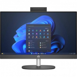 Комп'ютер персональний моноблок HP 245-G10 23.8" FHD IPS AG, AMD R7-7730U, 16GB, F512GB, UMA, WiFi, кл+м, DOS, чорний 8T3N2ES