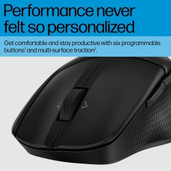 Мышь HP 480 Comfort, BT, чёрный 8T6M3AA