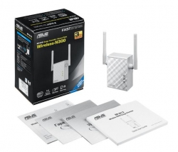 Повторювач Wi-Fi сигналу ASUS RP-N12 N300 1хFE LAN ext. ant x2 90IG01X0-BO2100