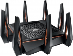 Маршрутизатор ASUS GT-AX11000 AX11000, 4xGE LAN, 1xGE WAN, 2xUSB3.1, MESH, EU-UK 90IG04H0-MU9G00
