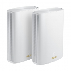 Маршрутизатор ASUS ZenWiFi AX Hybrid XP4 2PK AX1800 AV1300 2xGE LAN 1xGE WAN 1xUSB 3.2 PLC MU-MIMO OFDMA MESH 90IG05T0-BM9110