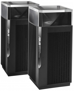 Маршрутизатор ASUS ZenWiFi Pro ET12 AXE11000 Wi-Fi6E 2PK 2xGE LAN 1x2.5GE LAN 1x2.5GE LAN 1x2.5GE WAN MU-MIMO OFDMA MESH 90IG05Z0-MO3A20