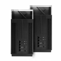 Маршрутизатор ASUS ZenWiFi Pro ET12 AXE11000 Wi-Fi6E 2PK 2xGE LAN 1x2.5GE LAN 1x2.5GE LAN 1x2.5GE WAN MU-MIMO OFDMA MESH 90IG05Z0-MO3A20