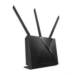 Маршрутизатор ASUS 4G-AX56U AX1800, 4xGE LAN, 1xGE WAN, 1xnanoSIM card, MU-MIMO 90IG06G0-MO3110