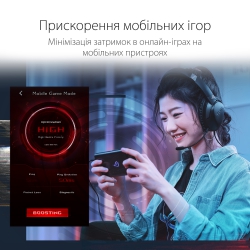 Маршрутизатор ASUS GS-AX3000 4xGE LAN 1xGE WAN 1xUSB3.2 MU-MIMO OFDMA MESH gaming 90IG06K0-MO3R10
