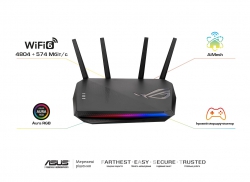 Маршрутизатор ASUS GS-AX5400 AX5400, 4xGE LAN, 1xGE WAN, 1xUSB3.2, MESH, EU-UK 90IG06L0-MU9R10