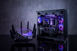 Маршрутизатор ASUS GT-AXE16000 Wi-Fi 6E 4xGE LAN 1x2.5GE WAN 2x10GE LAN/WAN 1xUSB3.2 1xUSB2.0 MU-MIMO OFDMA MESH gaming 90IG06W0-MU2A10