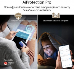 Маршрутизатор ASUS ZenWiFi XT9 2PK AX7800 3xGE LAN 1x2.5GE WAN 1xUSB 3.2 MU-MIMO OFDMA MESH black 90IG0740-MO3B30