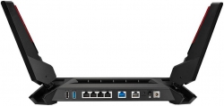 Маршрутизатор ASUS GT-AX6000 4xGE LAN 1x2.5GE LAN 1x2.5GE WAN 1xUSB 3.1 1xUSB 2.0 MU-MIMO OFDMA MESH 90IG0780-MU9B00