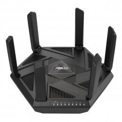 Маршрутизатор ASUS RT-AXE7800 Wi-Fi 6E 3xGE LAN 1xGE WAN 1x2.5GE LAN/WAN 1xUSB3.2 MU-MIMO OFDMA MESH gaming 90IG07B0-MU9B00