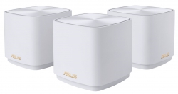 ASUS Router ZenWiFi XD4 3PK PLUS white AX1800 1xGE LAN 1x1GE WAN WPA3 OFDMA MESH 90IG07M0-MO3C40