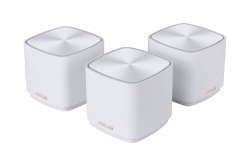 ASUS Router ZenWiFi XD4 3PK PLUS white AX1800 1xGE LAN 1x1GE WAN WPA3 OFDMA MESH 90IG07M0-MO3C40