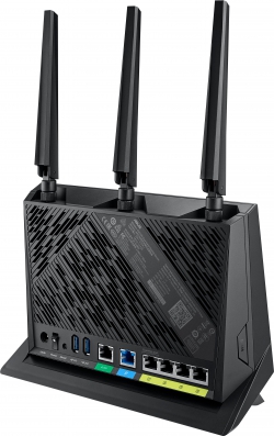 Маршрутизатор ASUS RT-AX86U PRO AX5700 4xGE LAN 1xGE WAN 1x2.5GE WAN/LAN 1xUSB3.2 1xUSB2.0 MU-MIMO OFDMA MESH 90IG07N0-MO3B00