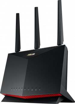Маршрутизатор ASUS RT-AX86U PRO AX5700 4xGE LAN 1xGE WAN 1x2.5GE WAN/LAN 1xUSB3.2 1xUSB2.0 MU-MIMO OFDMA MESH 90IG07N0-MO3B00