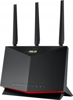 Маршрутизатор ASUS RT-AX86U PRO AX5700 4xGE LAN 1xGE WAN 1x2.5GE WAN/LAN 1xUSB3.2 1xUSB2.0 MU-MIMO OFDMA MESH 90IG07N0-MO3B00