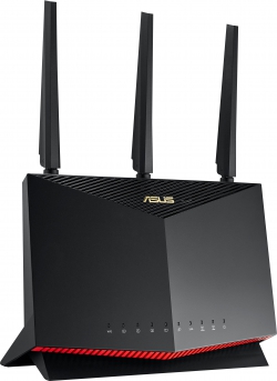Маршрутизатор ASUS RT-AX86U PRO AX5700 4xGE LAN 1xGE WAN 1x2.5GE WAN/LAN 1xUSB3.2 1xUSB2.0 MU-MIMO OFDMA MESH 90IG07N0-MO3B00