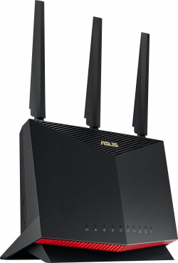 Маршрутизатор ASUS RT-AX86U PRO AX5700 4xGE LAN 1xGE WAN 1x2.5GE WAN/LAN 1xUSB3.2 1xUSB2.0 MU-MIMO OFDMA MESH 90IG07N0-MO3B00