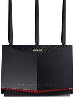 Маршрутизатор ASUS RT-AX86U PRO AX5700 4xGE LAN 1xGE WAN 1x2.5GE WAN/LAN 1xUSB3.2 1xUSB2.0 MU-MIMO OFDMA MESH 90IG07N0-MU2B00