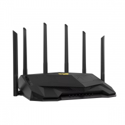 Маршрутизатор ASUS TUF-AX6000 4xGE LAN 1x2.5GE LAN 1x2.5GE WAN 1xUSB3.2 MU-MIMO OFDMA MESH gaming AURA RGB 90IG07X0-MO3C00