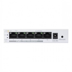 Коммутатор ASUS ExpertWiFi EBP15 5xGE (4xPoE), 60Вт, Управляемий L2+ 90IG08D0-MO3B00