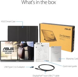Монітор портативний Asus 15.6" ZenScreen MB16ACE USB-C, IPS, Case 90LM0381-B04170