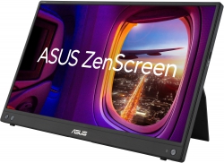 Монітор портативний Asus 15.6" ZenScreen MB16AHV mHDMI, 2xUSB-C, IPS, Cover 90LM0383-B01N70