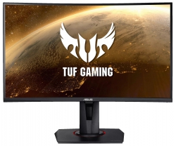 Монітор LCD 27" Asus TUF Gaming VG27VQ DVI, HDMI, DP, MM, VA, 165Hz, 1ms, CURVED, FreeSync, Pivot 90LM0510-B04E70