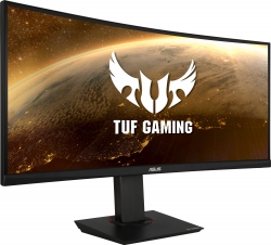 Монiтор LCD 35" Asus TUF Gaming VG35VQ 2xHDMI, DP, USB3.0, Audio, IPS, 3440x1440, 100Hz, 1ms, CURVED, HDR10, Adaptive-Sync 90LM0520-B01170