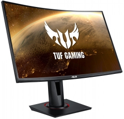 Монітор LCD 27" Asus TUF Gaming VG27WQ 2xHDMI, DP, MM, VA, 2560x1440, 165Hz, 1ms, CURVED, FreeSync, HAS, HDR400 90LM05F0-B02E70