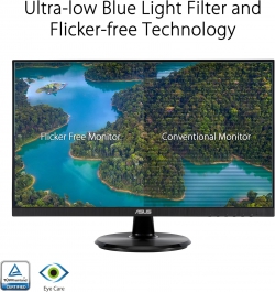 Монітор Asus 27" VA27DQFR D-Sub, HDMI, DP, MM, IPS, 100Hz, 1ms, AdaptiveSync 90LM06H1-B04370