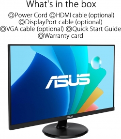 Монітор Asus 27" VA27DQFR D-Sub, HDMI, DP, MM, IPS, 100Hz, 1ms, AdaptiveSync 90LM06H1-B04370