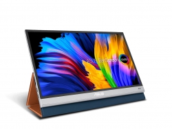 Монітор портативний LCD 13.3" Asus ZenScreen MQ13AH mHDMI, 2xUSB-C, OLED, 1ms, 100%DCI-P3, HDR10, Cover 90LM07EV-B01170
