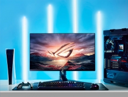 Монітор Asus 32" ROG Strix XG32UQ 2xHDMI, DP, 2xUSB, IPS, 3840x2160, 160Hz, 1ms, sRGB 130%, FreeSync, HAS, HDR600 90LM08B0-B01170