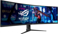 Монітор Asus 49" ROG Strix XG49WCR HDMI, DP, USB-C, 2xUSB, RJ-45, MM, VA, 5120x1440, 32:9, 165Hz, 4ms, sRGB 120%, CURVED, AdaptiveSync, HAS, HDR400 90LM08I0-B01170