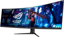 Монітор Asus 49" ROG Strix XG49WCR HDMI, DP, USB-C, 2xUSB, RJ-45, MM, VA, 5120x1440, 32:9, 165Hz, 4ms, sRGB 120%, CURVED, AdaptiveSync, HAS, HDR400 90LM08I0-B01170