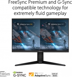 Монітор Asus 27" TUF Gaming VG279QL3A 2xHDMI, DP, MM, IPS, 180Hz, 1ms, sRGB 125%, AdaptiveSync, Pivot, HDR400 90LM09H0-B01170