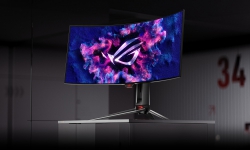 Монітор Asus 33.9" ROG Swift PG34WCDM 2xHDMI, DP, USB-C, 3xUSB, MM, OLED, 3440x1440, 21:9, 240Hz, 0.03ms, DCI-P3 99%, CURVED, AdaptiveSync, HAS, HDR400 90LM09L0-B01A70
