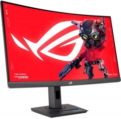 Монітор Asus 27" ROG Strix XG27WCS HDMI, DP, USB-C, Audio, VA, 2560x1440, 180Hz, 1ms, sRGB 125%, CURVED, AdaptiveSync, HAS, HDR400 90LM09P1-B01370