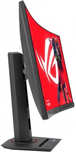 Монітор Asus 27" ROG Strix XG27WCS HDMI, DP, USB-C, Audio, VA, 2560x1440, 180Hz, 1ms, sRGB 125%, CURVED, AdaptiveSync, HAS, HDR400 90LM09P1-B01370