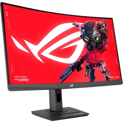 Монитор Asus 27" ROG Strix XG27WCMS HDMI, DP, USB-C, Audio, VA, 2560x1440, 280Hz, 1ms, sRGB 125%, CURVED, AdaptiveSync, HAS, HDR400 90LM09Y1-B01370